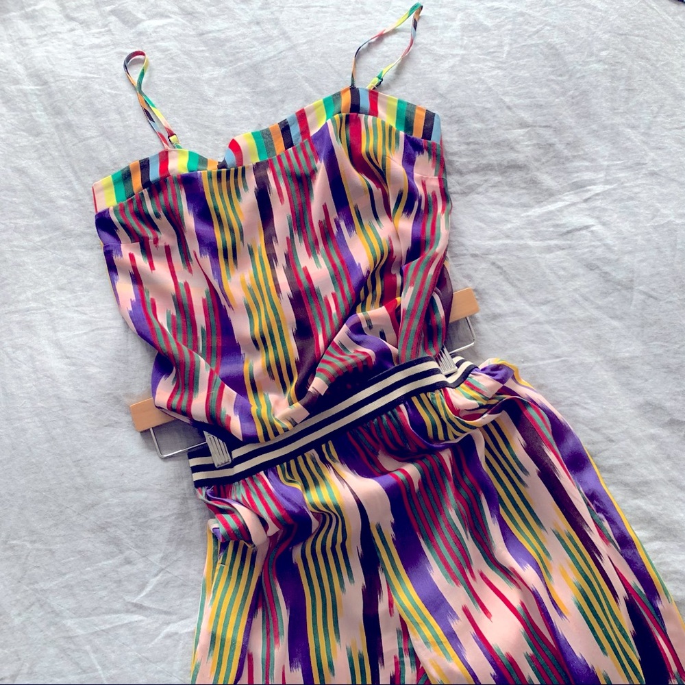 Striped, two piece day pajamas